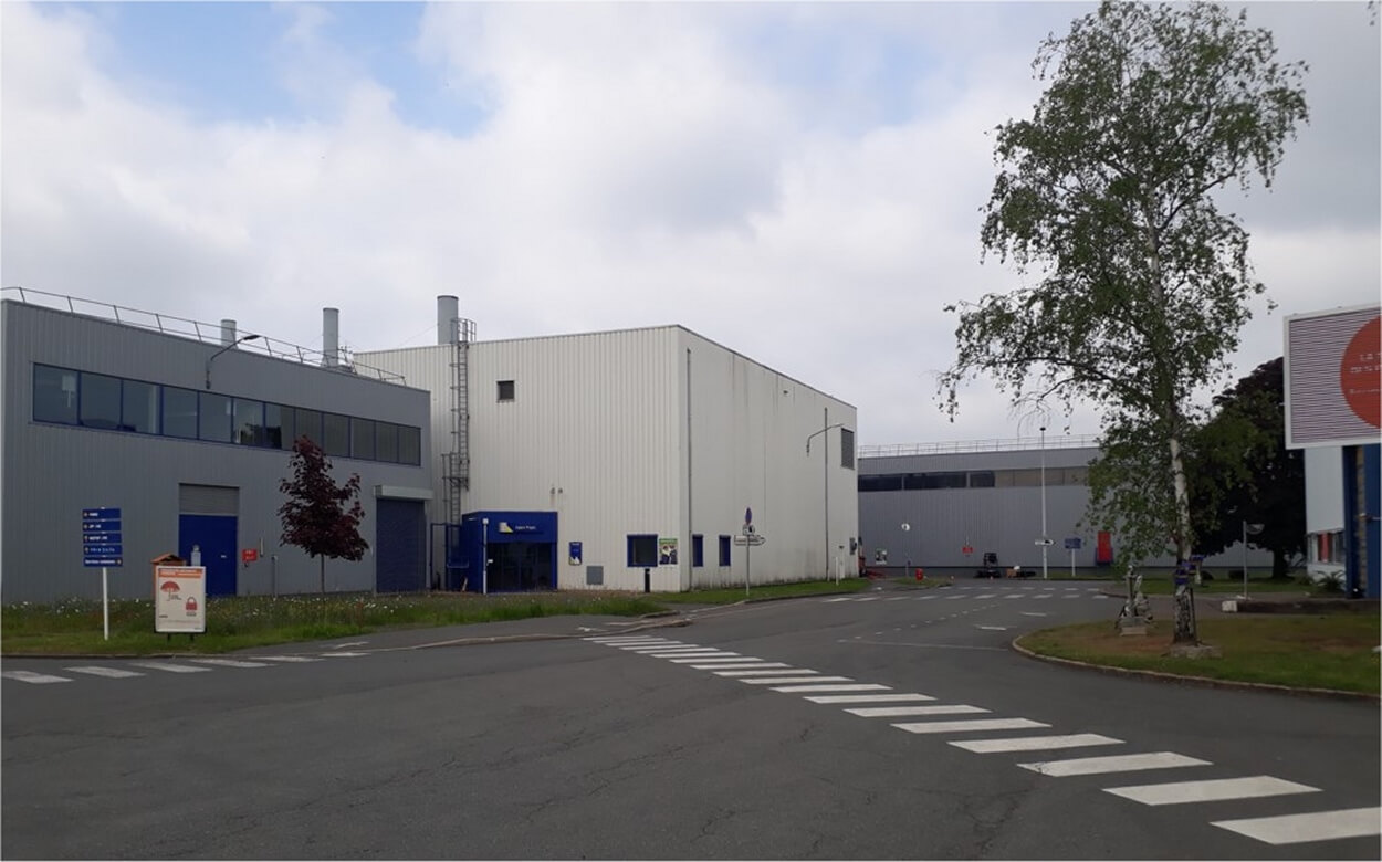 façace extérieure Chaufferie vapeur Michelin