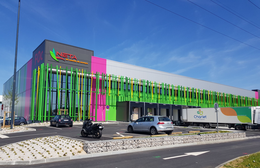 Construction d’un bâtiment de stockage de type Cross Docking - SEMMARIS