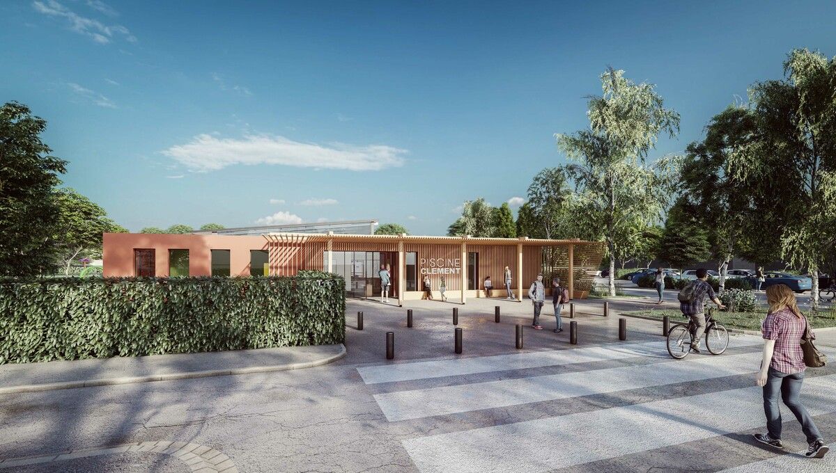 Piscine d'avignon perspective archi